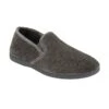 Grey Velour Sheldon Slippers | Lotus -Lotus Shoes Sale grey velour sheldon slippers lotus p13153 31090 medium