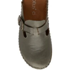 Khaki Leather Kerry Round-Toe Mules | Lotus -Lotus Shoes Sale khaki leather kerry round toe mules lotus p13766 33264 medium