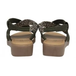 Khaki & Leopard-Print Leather Christa Wedge Sandals | Lotus 8 Khaki & Leopard-Print Leather Christa Wedge Sandals | Lotus -Lotus Shoes Sale khaki leopard print leather christa wedge sandals lotus p13195 31411 medium