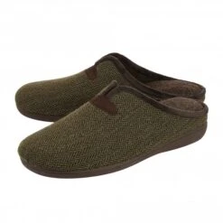 New Arrival -Lotus Shoes Sale khaki textile albert slippers lotus p12862 29728 medium