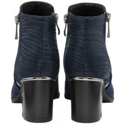 Navy & Animal-Print Rebecca Ankle Boots | Lotus 8 Navy & Animal-Print Rebecca Ankle Boots | Lotus -Lotus Shoes Sale navy animal print rebecca ankle boots lotus p13456 32346 medium