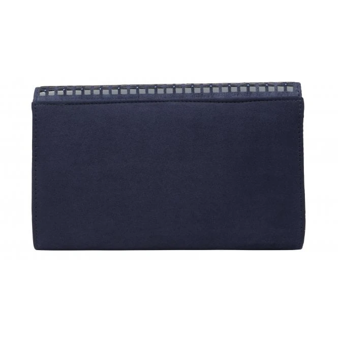 Navy & Diamante Dillard Clutch Bag | Lotus 4 Navy & Diamante Dillard Clutch Bag | Lotus - Image 2
