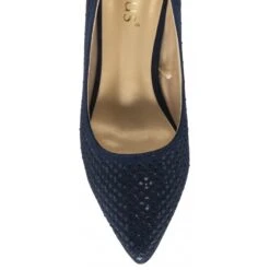 Navy & Diamante Kayla Court Shoes | Lotus -Lotus Shoes Sale navy diamante kayla court shoes lotus p13496 32207 medium