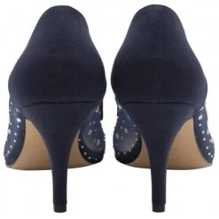 Navy & Diamante Maria Court Shoes | Lotus -Lotus Shoes Sale navy diamante maria court shoes lotus p13498 32274 medium