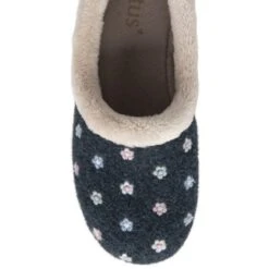 Navy Kylie Full Shoe Slippers | Lotus -Lotus Shoes Sale navy kylie full shoe slippers lotus p13504 32223 medium