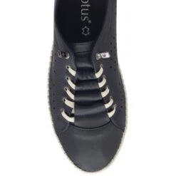 Navy Leather Kamari Casual Slip-On Shoes | Lotus -Lotus Shoes Sale navy leather kamari casual slip on shoes lotus p13756 33180 medium