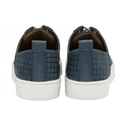 Navy Leather Kate Lace-Up Trainers | Stressless By Lotus -Lotus Shoes Sale navy leather kate lace up trainers stressless by lotus p13222 31610 medium