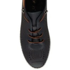 Navy Leather Katya Casual Shoes | Lotus -Lotus Shoes Sale navy leather katya casual shoes lotus p13699 33300 medium