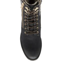 Navy Leather Oklahoma Zip-Up Ankle Boots | Lotus -Lotus Shoes Sale navy leather oklahoma zip up ankle boots lotus p13425 32323 medium