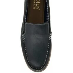 Navy Leather Saxon Loafers | Lotus 9 Navy Leather Saxon Loafers | Lotus -Lotus Shoes Sale navy leather saxon loafers lotus p13779 33276 medium