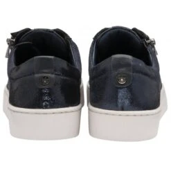 Navy Leather & Snake-Print Sky Casual Trainers | Stressless By Lotus -Lotus Shoes Sale navy leather snake print sky casual trainers stressless by lotus p13600 32891 medium