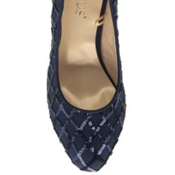 Navy Lucia Patterned Court Shoes | Lotus -Lotus Shoes Sale navy lucia patterned court shoes lotus p13499 32259 medium