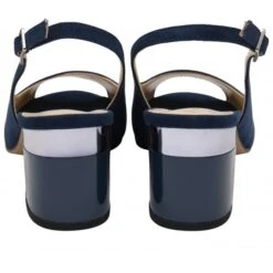 Navy Microfibre Evelyn Slingback Shoes | Lotus -Lotus Shoes Sale navy microfibre evelyn slingback shoes lotus p13731 33099 medium