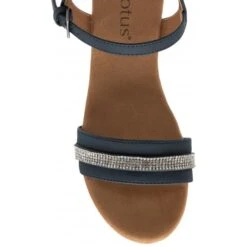 Navy Nantes Open-Toe Wedge Sandals | Lotus -Lotus Shoes Sale navy nantes open toe wedge sandals lotus p13772 32856 medium