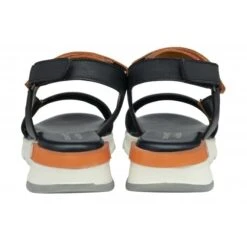 Navy & Orange Leather Verena Open-Toe Sandals | Stressless By Lotus 8 Navy & Orange Leather Verena Open-Toe Sandals | Stressless By Lotus -Lotus Shoes Sale navy orange leather verena open toe sandals stressless by lotus p13285 31211 medium