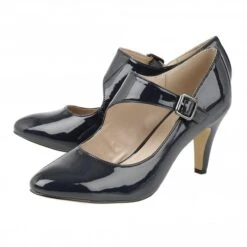 Navy Patent Laurana Court Shoes | Lotus -Lotus Shoes Sale navy patent laurana court shoes lotus p11497 25667 medium