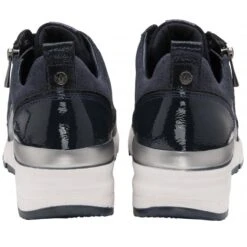 Navy Patent & Leather Sassy Casual Trainers | Stressless By Lotus -Lotus Shoes Sale navy patent leather sassy casual trainers stressless by lotus p13457 32378 medium