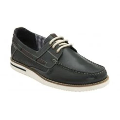 Navy Princeton Deck Shoes | Lotus