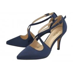 Navy Satin Willow Court Shoes | Lotus -Lotus Shoes Sale navy satin willow court shoes lotus p13736 33122 medium