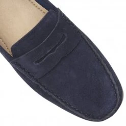 Navy Suede Addison Loafers | Lotus -Lotus Shoes Sale navy suede addison loafers lotus p13237 31523 medium