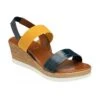 Navy & Yellow Rosatta Wedge Sandals | Lotus 1 Navy & Yellow Rosatta Wedge Sandals | Lotus -Lotus Shoes Sale navy yellow rosatta wedge sandals lotus p13169 31461 medium