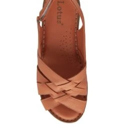 Orange Leather Ceylan Slingback Sandals | Lotus -Lotus Shoes Sale orange leather ceylan slingback sandals lotus p13271 31260 medium