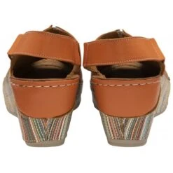 Orange Leather Deniz Wedge Shoes | Lotus 8 Orange Leather Deniz Wedge Shoes | Lotus -Lotus Shoes Sale orange leather deniz wedge shoes lotus p13607 32927 medium