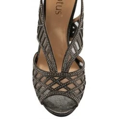Pewter & Diamante Natalia Peep Toe Sandals | Lotus -Lotus Shoes Sale pewter diamante natalia peep toe sandals lotus p12984 30310 medium