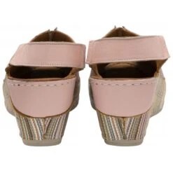 Pink Leather Deniz Wedge Shoes | Lotus -Lotus Shoes Sale pink leather deniz wedge shoes lotus p13704 32935 medium