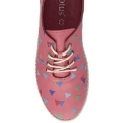 Pink Leather Kay Lace-Up Shoes | Lotus -Lotus Shoes Sale pink leather kay lace up shoes lotus p13764 33216 medium