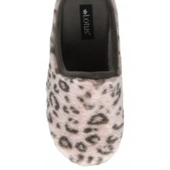 Pink Leopard-Print Cara Mule Slippers | Lotus -Lotus Shoes Sale pink leopard print cara mule slippers lotus p13120 30973 medium