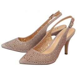 New Arrival -Lotus Shoes Sale pink textile lyla slingback court shoes lotus p12986 30260 medium