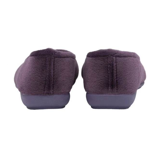Purple Lois Ballerina Slippers | Lotus 5 Purple Lois Ballerina Slippers | Lotus - Image 3