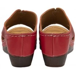 Red Leather Genevieve Mule Sandals | Lotus -Lotus Shoes Sale red leather genevieve mule sandals lotus p13791 33347 medium