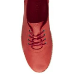 Red Leather Juliana Lace-Up Shoes | Lotus -Lotus Shoes Sale red leather juliana lace up shoes lotus p13309 31587 medium