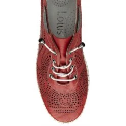 Red Leather Katya Casual Shoes | Lotus 9 Red Leather Katya Casual Shoes | Lotus -Lotus Shoes Sale red leather katya casual shoes lotus p13264 31288 medium