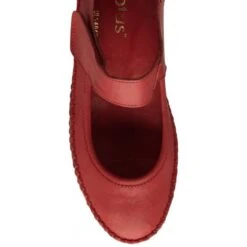 Red Leather Keryn Flat Shoes | Lotus -Lotus Shoes Sale red leather keryn flat shoes lotus p13632 33308 medium