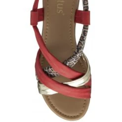 Red & Leopard-Print Leather Christa Wedge Sandals | Lotus -Lotus Shoes Sale red leopard print leather christa wedge sandals lotus p13291 31188 medium