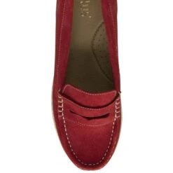 Red Suede Asher Loafers | Lotus -Lotus Shoes Sale red suede asher loafers lotus p13314 31619 medium