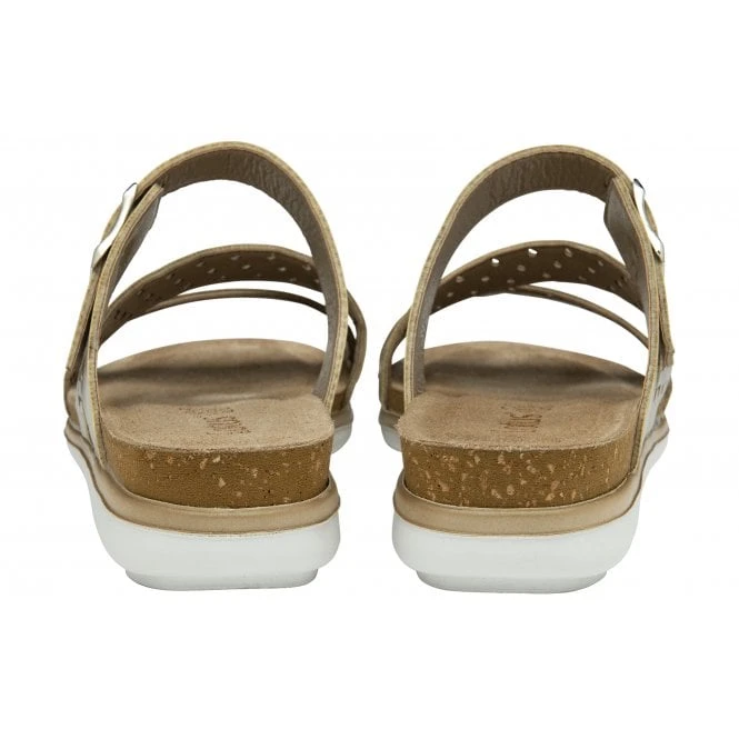 Silver Capri Mule Sandals | Lotus 5 Silver Capri Mule Sandals | Lotus - Image 3