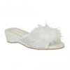 Silver & Diamante Allure Slippers | Lotus
