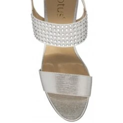 Silver & Diamante Aurora Heeled Sandals | Lotus -Lotus Shoes Sale silver diamante aurora heeled sandals lotus p13716 33008 medium