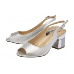 New Arrival -Lotus Shoes Sale silver evelyn slingback shoes lotus p13732 33102 medium