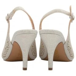 Silver Textile Lyla Slingback Court Shoes | Lotus -Lotus Shoes Sale silver textile lyla slingback court shoes lotus p12918 30257 medium