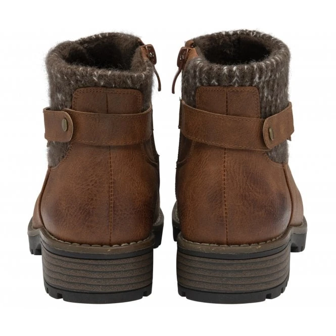 Tan Fearne Ankle Boots | Lotus 5 Tan Fearne Ankle Boots | Lotus - Image 3