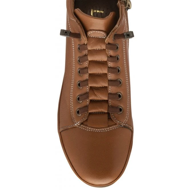 Tan Leather Frida Ankle Boots | Lotus 6 Tan Leather Frida Ankle Boots | Lotus - Image 4