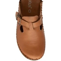 Tan Leather Kerry Round-Toe Mules | Lotus -Lotus Shoes Sale tan leather kerry round toe mules lotus p13767 33220 medium