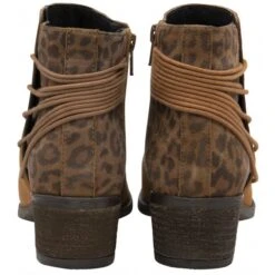 Tan Leather & Leopard-Print Leather Etta Zip-Up Ankle Boots | Lotus 8 Tan Leather & Leopard-Print Leather Etta Zip-Up Ankle Boots | Lotus -Lotus Shoes Sale tan leather leopard print leather etta zip up ankle boots lotus p13430 32102 medium