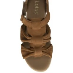 Tan Leather Santino Flat Open-Toe Shoes | Lotus 9 Tan Leather Santino Flat Open-Toe Shoes | Lotus -Lotus Shoes Sale tan leather santino flat open toe shoes lotus p13277 31240 medium