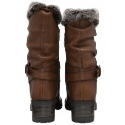 Tan Leather Sarah Mid-Calf Boots | Stressless By Lotus -Lotus Shoes Sale tan leather sarah mid calf boots stressless by lotus p13103 30859 medium